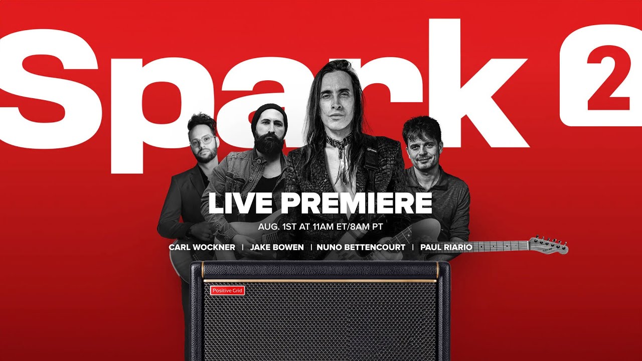 Positive Grid Spark 2 Live Premiere Event feat. Nuno Bettencourt, Carl Wockner and Jake Bowen - YouTube
