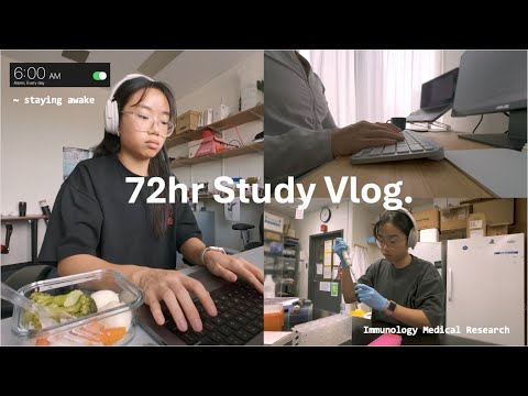 study vlog | productive 6am school days as a medical immunology PhD student
