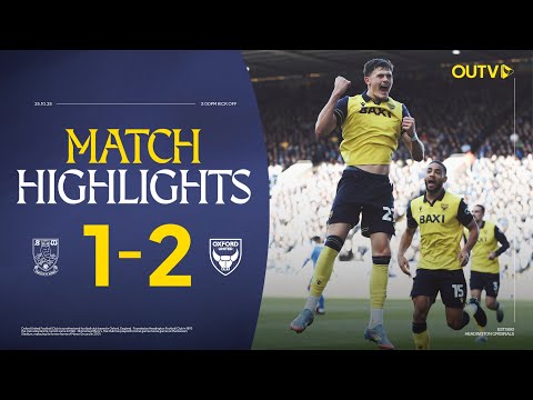 Lankshear & Brannagan Secure Oxford United's Win over Sheffield Wednesday | Championship Highlights