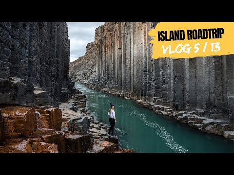 Unglaubliches ISLAND HIGHLIGHTS 🇮🇸 Studlagil Canyon • Weltreise VLOG 504