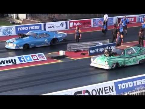 Santa Pod, The Euro Finals 2016. FIA Pro Mod Final.