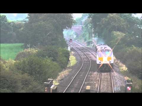 Iarnród Éireann Class 201 Locomotive (207) - Moira Station