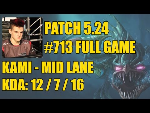 paiN Kami - Mid: Cho'Gath vs Zed - BR Challenger #713 Full Game