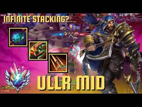 INFINITE STACKING BUILD? - Ullr Mid Smite 2 Gameplay