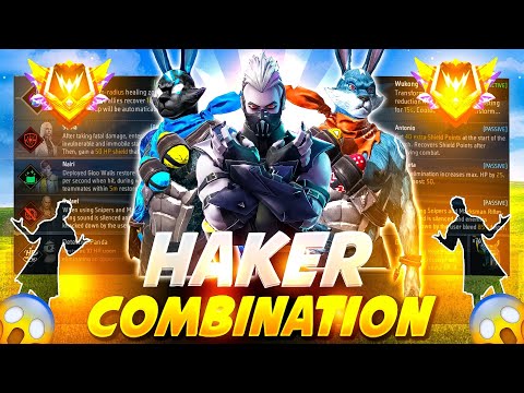 ( HAKER  ) | TOP 3 SECRET ✅ Best character skill for cs rank | Cs rank best character skill |