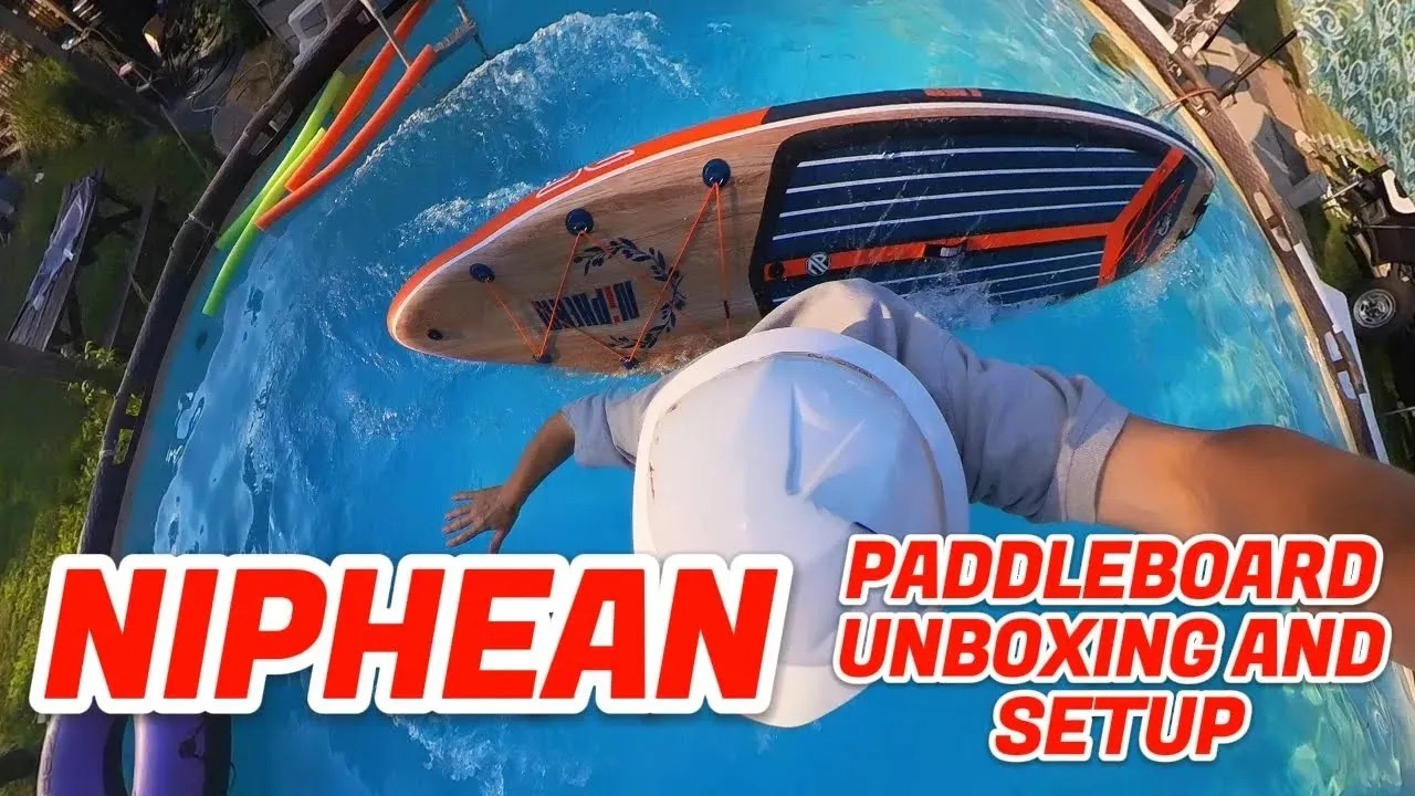 Niphean Glidewing Paddle Board - SUP Unboxing, Setup, & Initial Review