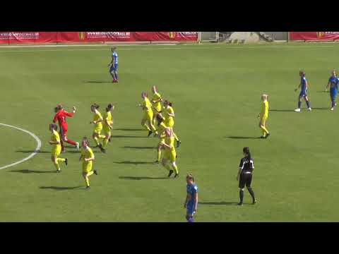 KAA Gent Ladies - Yellow Flames 0-4 op 22.04.2019: de 0-1!