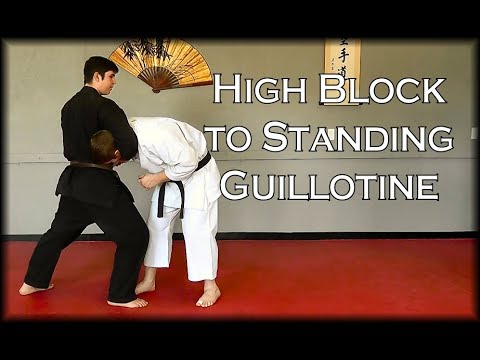 Waza Wednesday 8/8/18 - High Block to Guillotine