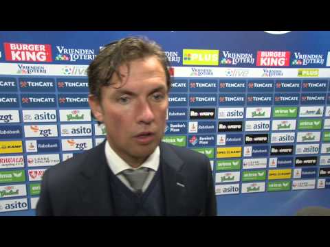Reactie Alex Pastoor na afloop van Heracles - N.E.C.