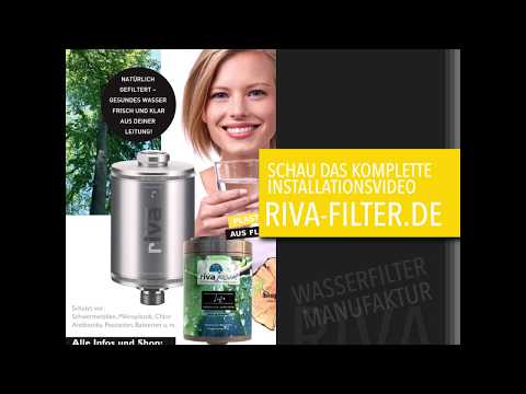 Bioganischer rivaALVA Life Trinkwasserfilter - Installation im Hausboot / Tiny House. MEGA LOCATION