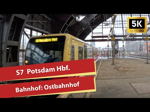 (5K) S-Bahn Ansagen: Vorsicht bei der Einfahrt, S7 am Ostbahnhof