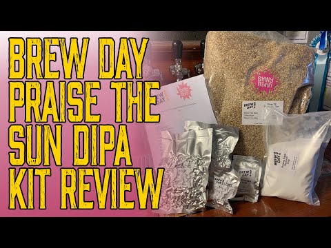 Brew Day Praise the Sun DIPA All Grain Recipe Kit Review