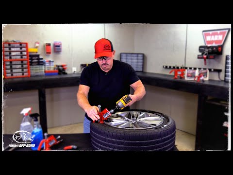 How To Change Tires At Home Using Bead buster XB‑452 | FISHER’S OFF-ROAD | 2025