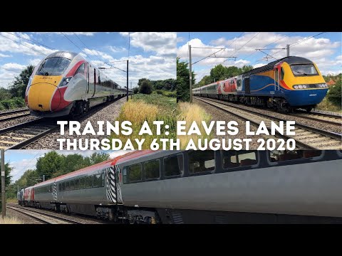 *Ex-Virgin Trains MK3's & Class 43's hauling Class 91's* Trains at: Eaves Lane (06/08/2020)
