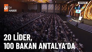 Dünya liderleri Antalya’da buluştu - atv Ana Haber 11 Nisan 2025