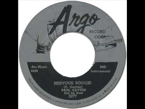 PAUL GAYTEN - Nervous Boogie [Argo 5277] 1957