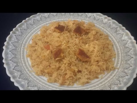 Cottage Cheese Split Pigeon Pea Rice/Dinner Recipes/Cheese Recipe/Pea Recipe/Yellow Rice Recipe 1285
