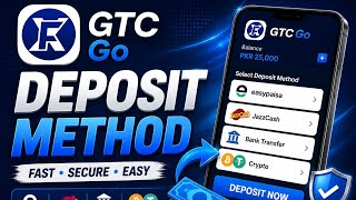 GTC GO Crypto Deposit Method | Step-by-Step USDT Deposit Guide (2026)