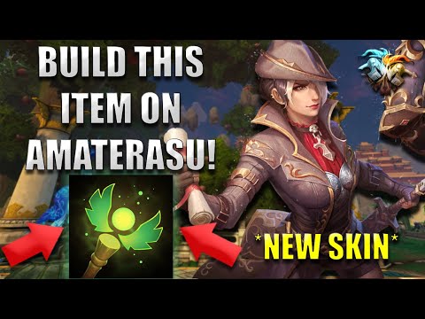 VITAL AMPLIFIER AMATERASU IS SUPER BROKEN!? - Grandmasters Ranked Duel - SMITE