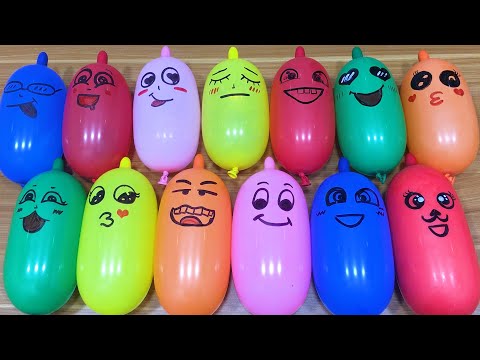 Making Slime with Funny Balloons - Satisfying Slime video #1186