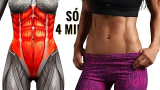5 Exerccios FCEIS Para Perder Barriga e Afinar Cintura Rpido (Treino Matinal)