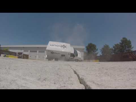 Ambulance Rollover Crash - Crash Testing by Braun