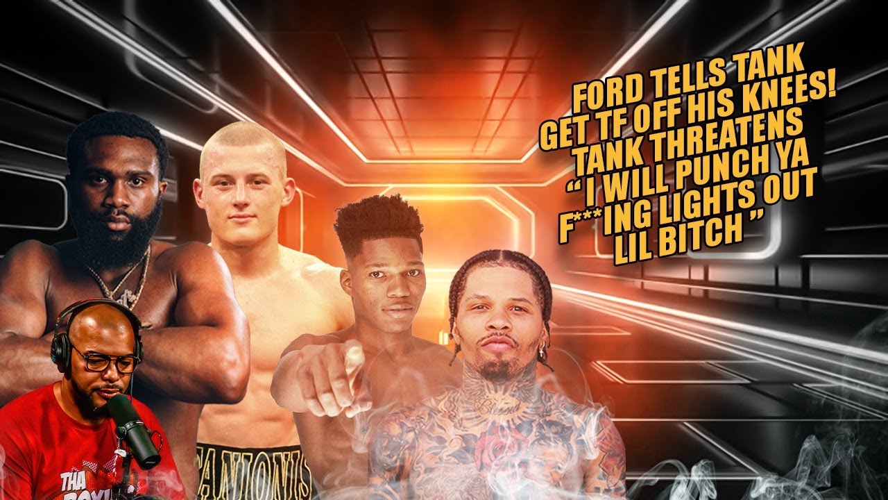 ☎️Gervonta Tank Davis & Ray Ford Exchange Words👀 OFFICAL: Jaron Ennis vs Eimantas Stanionis🔥