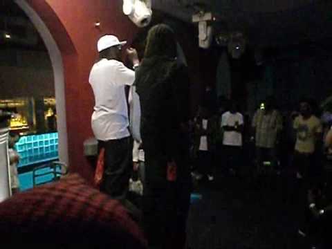 FRANK BLACK AKA SAM KROW FT. HITMAN PERFORMING @ LIVING ROOM