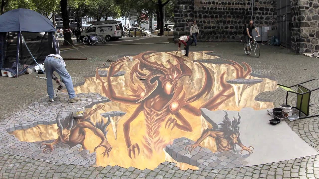 Watch Blizzard Open The Gates Of Hell In Cologne