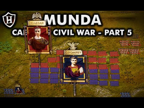 Battle of Munda, 45 BC ⚔️ Caesar's Civil War