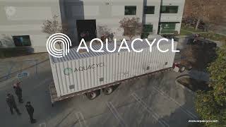 Aquacycl Container Move Out | Deploying Our Wastewater Treatment System