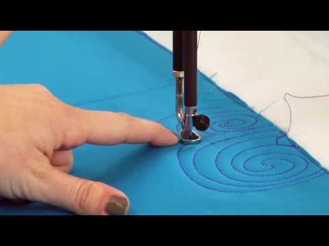 Machine Quilting: More Swirl Designs