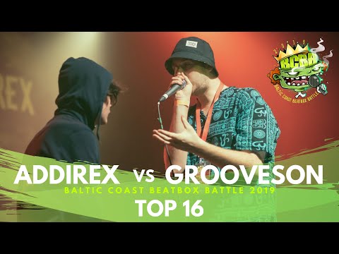ADDIREX 🇸🇪vs GROOVESON 🇵🇱| Baltic Coast Beatbox Battle 2019 | Top 16