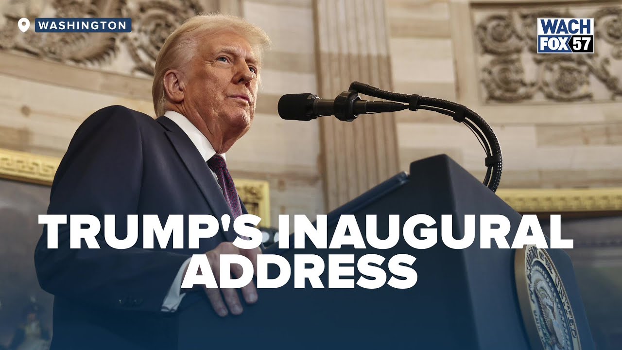 President Donald Trump's Full Inaugural Speech