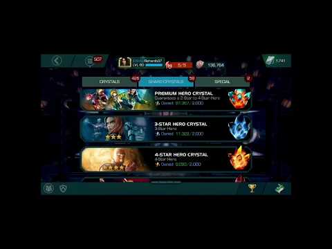 Double Four Star Crystal Opening! - Marvel Contest of Champions