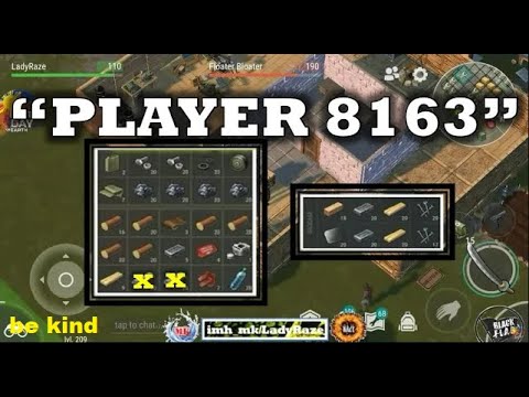 "PLAYER 8163" bases raided with tanning rack to block | REVENGE RAID (alu bars are mine)  - LDOE