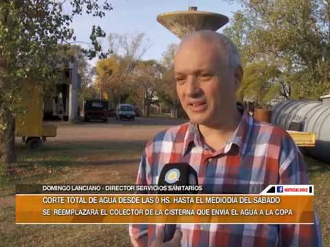 Corte total de agua hasta este mediodía