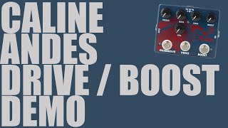 Video thumbnail for Caline - Andes Overdrive/Boost (DCP-11) - Demo by Ryan Lutton
