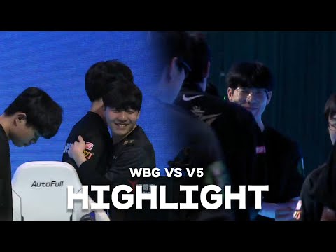 [HIGHLIGHT] WBG VS V5 더샤이 하이라이트