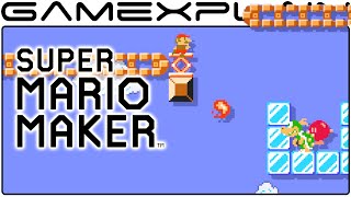 Super Mario Maker - Automatic Mario v4 (Direct Feed - SDCC)