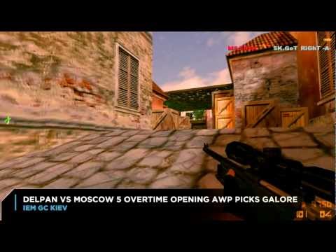 Delpan vs. Moscow 5 Overtime AWP Opening Picks Montage @ IEM GC Kiev