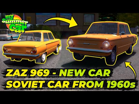 ZAZ 968M - CAR FROM USSR! POLAND ZAPOROZHETS | My Summer Car #63