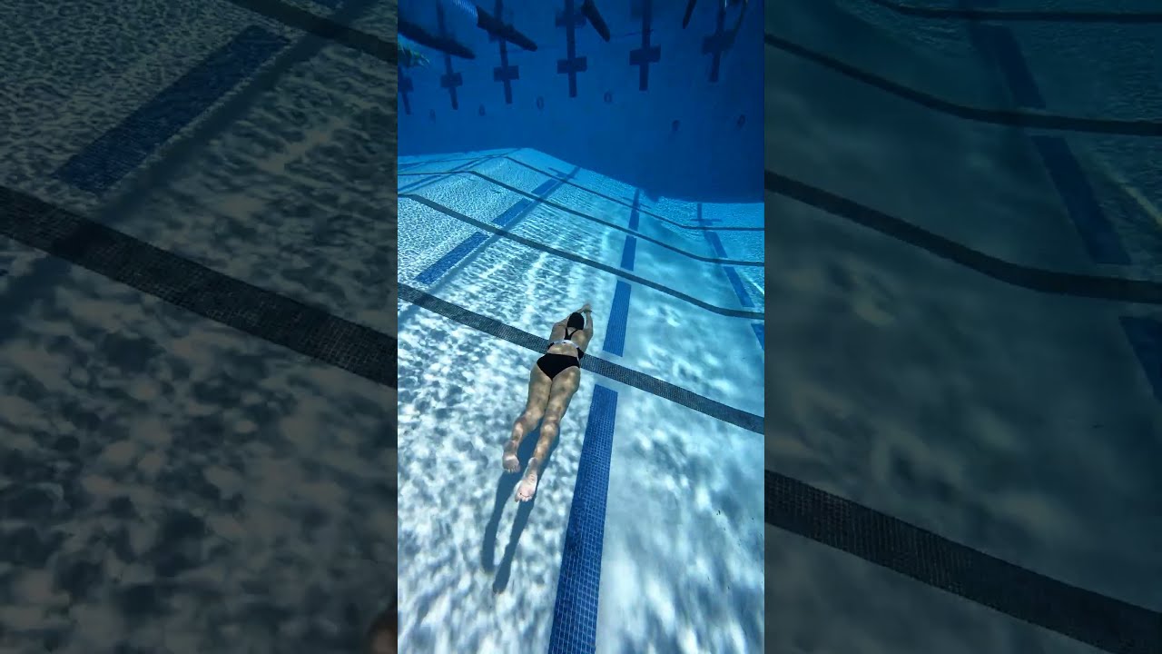 25 yd Underwater Swim Adding In Dolphin Kicks | Morning Dive Experience