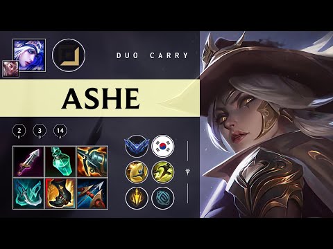 Ashe ADC vs Aphelios - KR Diamond Patch 25.24