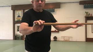 Aiki-jo - Tsuki (Aikido jo)