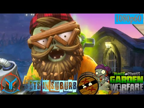 Plants Vs Zombies Garden Warfare - Sets In Suburb - Sanitation Expert