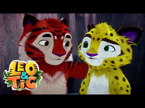 Leo and Tig 🦁 Friends forever 🐯 Funny Family Good Animated Cartoon for Kids
