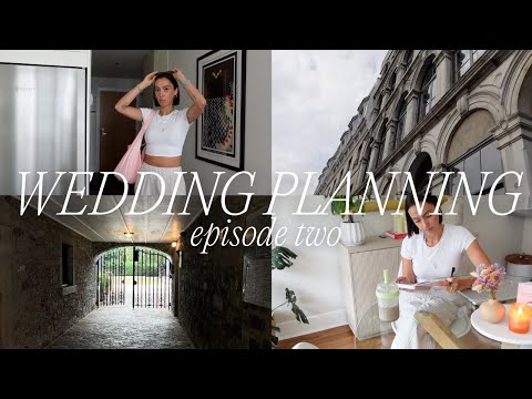 WEDDING SERIES EP. 2 💍 venue tours, planning my engagement party, honest thoughts so far... (VLOG)