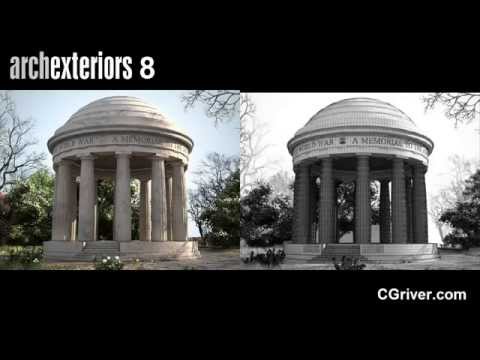 Evermotion Archexteriors Vol. 8 - Photo-Realistic 3D Exterior Scenes - CGriver.com