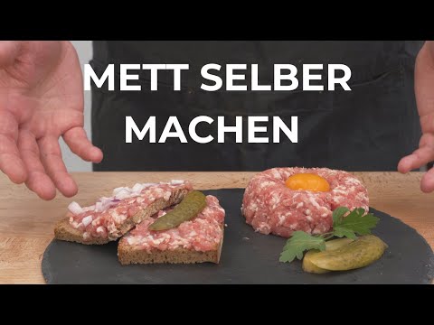 Mett selber machen - Thüringer Mett & Hackepeter schnell zu Hause
